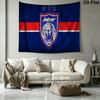 Johor Darul Ta'zim FC Wall Tapestry Aesthetic Wall Hanging Printed Fabric Blanket Decorative Tapestries for Bedroom Living Room Home Decor