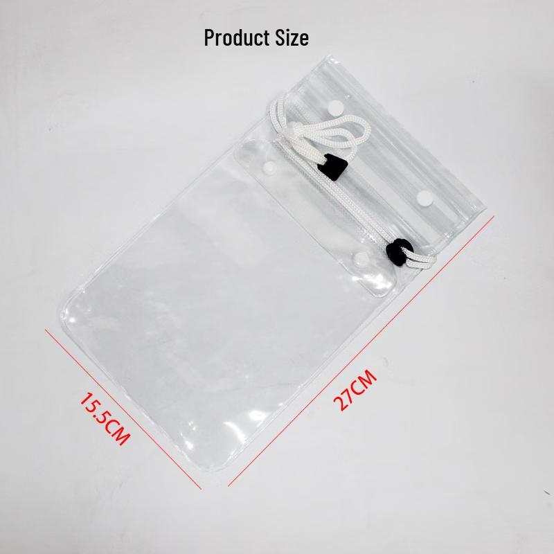 MARJAQE Large Transparent PVC Waterproof Phone Dry Bag (3-Pack)