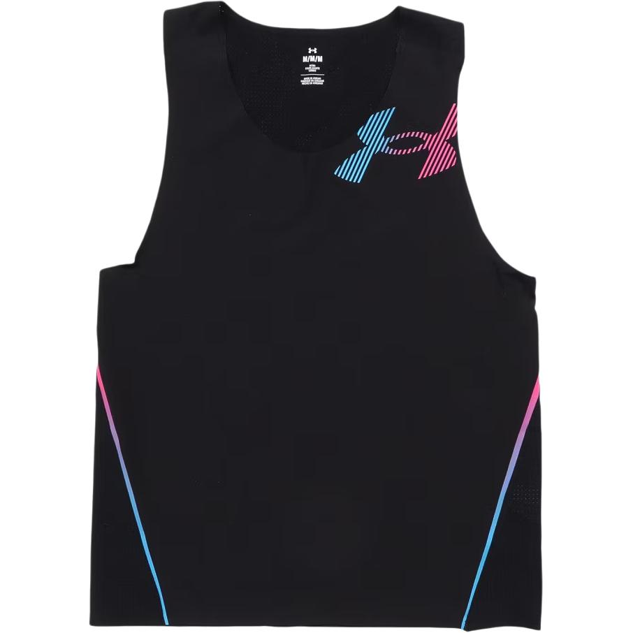 Under Armour Velocity Round Neck Sleeveless Vest Men tops 6009502-008 L