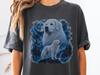 Episches Kuvasz Comfort Colors T-Shirt, Mondbeleuchteter Kuvasz Hundemama Geschenk-T-Shirt, Kuvasz Papa T, Fantasy Hundeliebhaber Geschenk, Vintage Berg