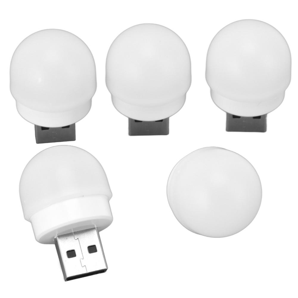 5 Pack 1W LED Light 5V LED Night Light Portable USB Night Light Nursery