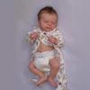19 Zoll Pascale Reborn Baby Kleinkind Puppen Lebendig Schlafend Geschlossene Augen Neugeborene Puppe Silikon Ganzkörper Duschspielzeug Baby Puppen für Kinder Weihnachtsgeschenke