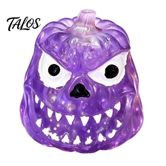 Novelty Gifts for Birthday Halloween Pumpkin Maltose Squeeze Toy, Soft Slow Rising TPR Fidget Toy Interactive Games Travel Stress Relief And
