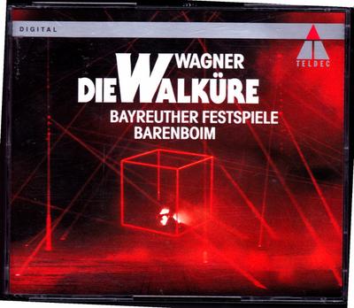 CD RICHARD WAGNER / ORCHESTER DER BAYR - Die Walküre 4509911862 Teldec 1993 Europe Classical Used
