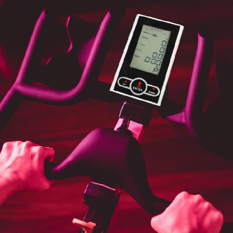 Instantaneous Speed Measurement Total Distance Trackers Display Dashboards for Stationary Bikes