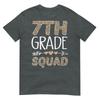 7th Grade Squad Leopard Teacher Student TShirt