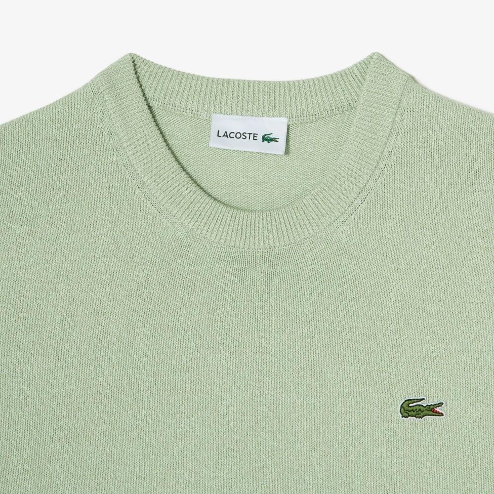 [lacoste] Men's Paper Long Sleeve Crewneck Pullover AH598E-56G02M