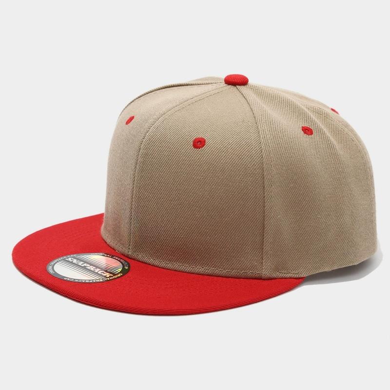 Cap Plain Snapback High Quality Adult Hip Hop Baseball Cap Men Women Outdoor Leisure Fashionable Color Blocked Hat