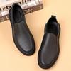 The First Layer of Cowhide Summer New Men's Casual Leather Shoes Genuine Leather Men's Breathable Single Shoes Soft Sole Soft Surface Men's Shoes