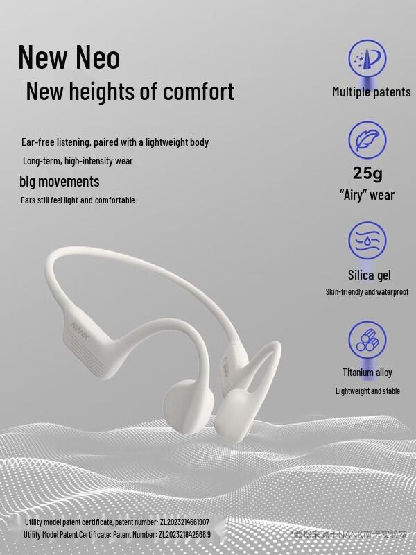

NANK NEO 2 Bone Conduction Bluetooth Headphones