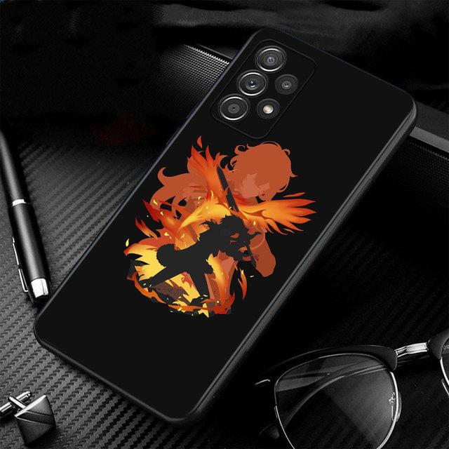 Telefon Funda Genshin Impact Anime Für Samsung Galaxy A71 A52 A41 A51 A02s A12 A21s A72 A32 4g A31 a53 A23 A13 A52s 5g Capinha