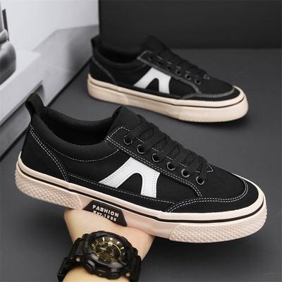 Herren Freizeitschuhe Canvas mit Schnürsenkeln Sneakers Weich Frühling Herbst 2025 Trend Freizeit Alltag Designer Herrenschuh Luxus Walking