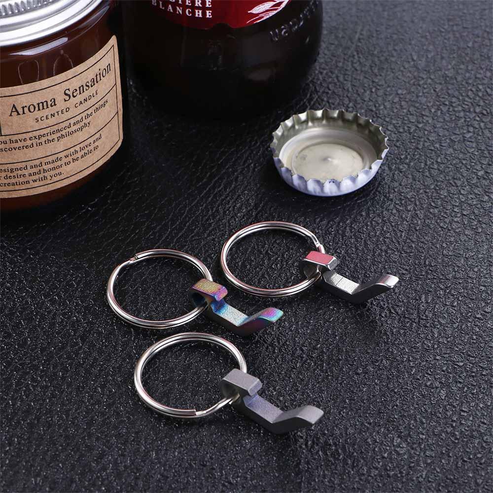 Pendant Car Accessories Camping Can Opener Beer Bottle Opener Bottle Opener Keychain Key Rings
