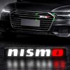 Auto Dekorative LED-Leuchten Fronthauben-Grill Dekoration Abzeichen Für Nismo Nissan Tiida Teana Skyline Juke X-trail Almera Qashqai