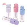 1/3Pcs 6ml Heart & round Shape Empty Lip Gloss Tubes Plastic Refillable Lipstick Containers Sample Size for Beauty Products