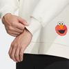 Adidas Neo X Sesame Street Co-Branded Series Thickened Sports Crew Neck Sweatshirt Men Tops Pink White HM7481
