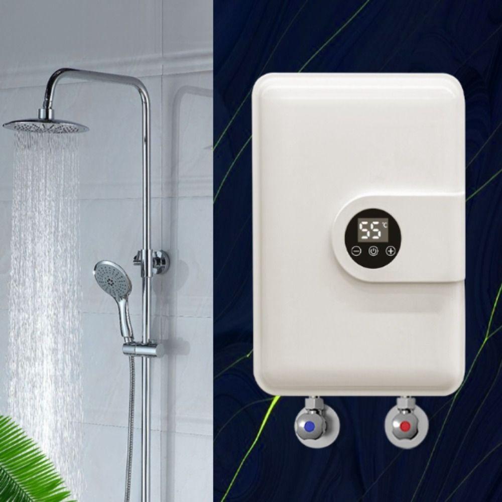 Smart Touch Display Instant Electric Water Heater Power Saving Electric Water Boiler  On Demand