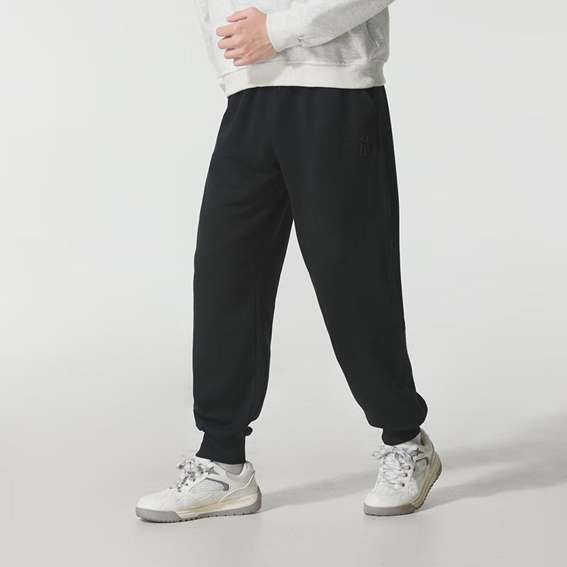 MLB New York Yankees Mid Waist Comfortable Simple Stylish Knitted Sports Pants Unisex pants 3APTB2756-50BKS
