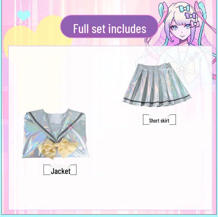 Tangtang Cosplay Costumes: Cute Streamer Girl JK Uniform & Lolita Style for Gaming