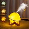 Quiet Operation USB Desktop Humidifier Large Fog Volume Moon Light Air Purifier  Home Use