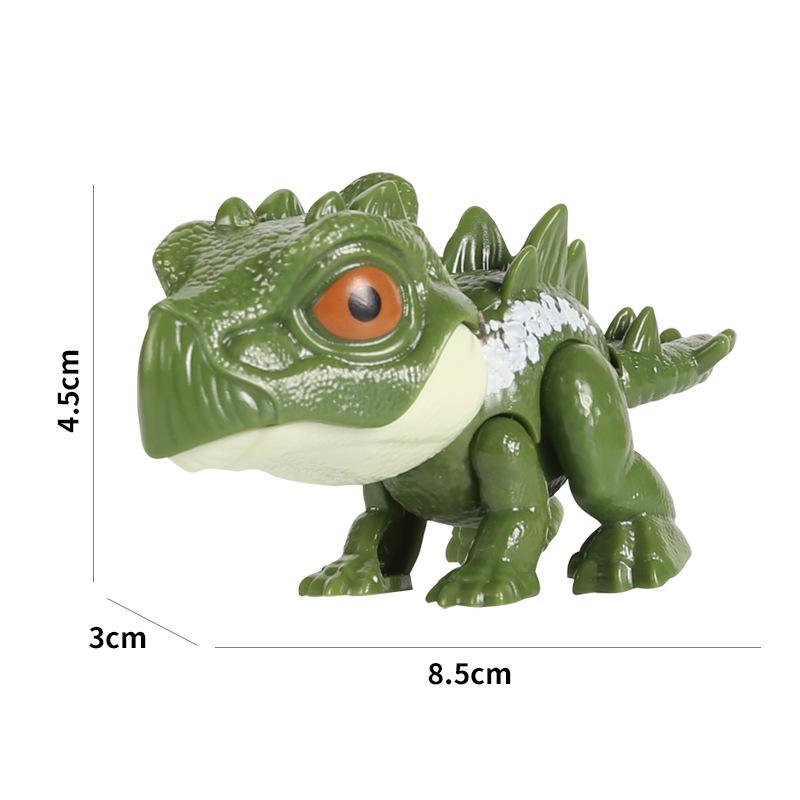 Finger Biting Dinosaur Toy Multi Joint Movable Jurassic Toys Dinosaur Tyrannosaur Finger Biting Dinosaur Model Toy Gift