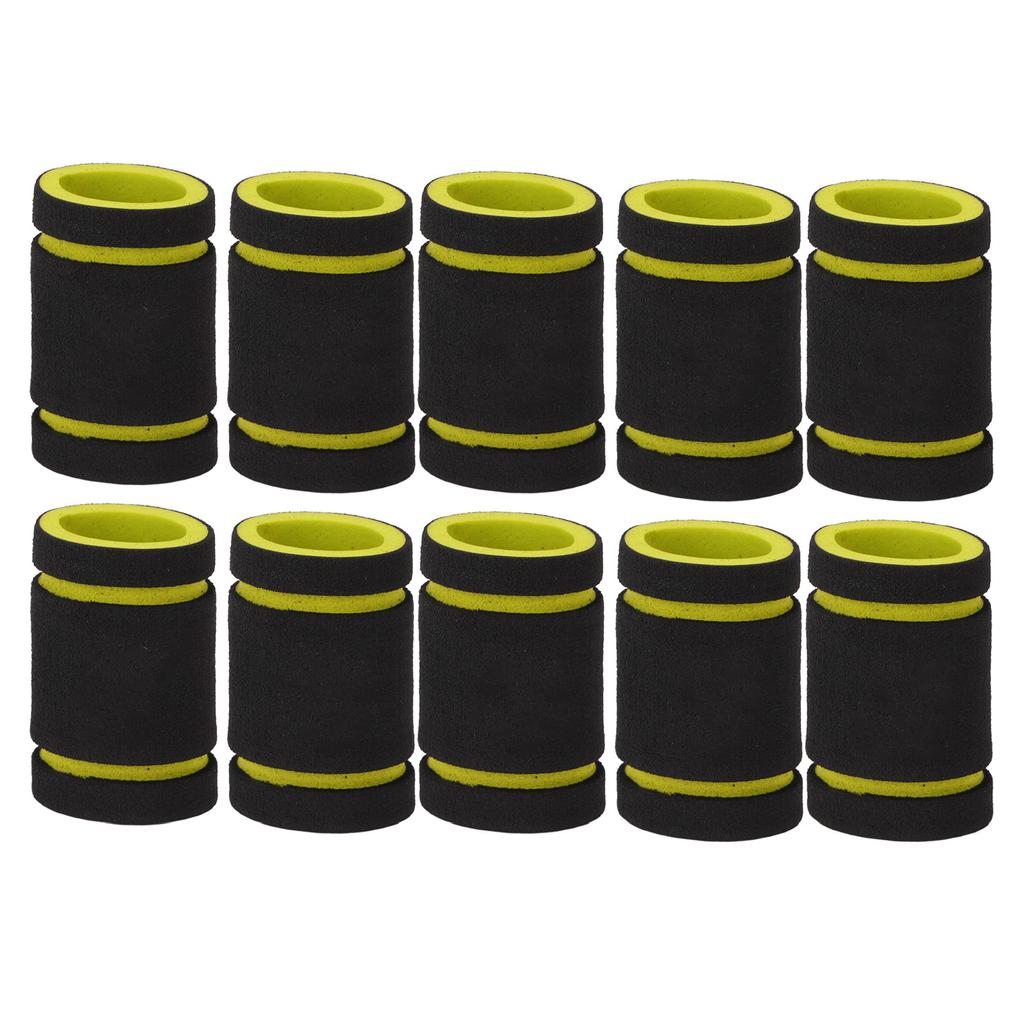 10pcs Short Tattoo Grip Cover Disposable Thicken Foam Prevent Slip Tattoo Machine Grip Wrap 22mm