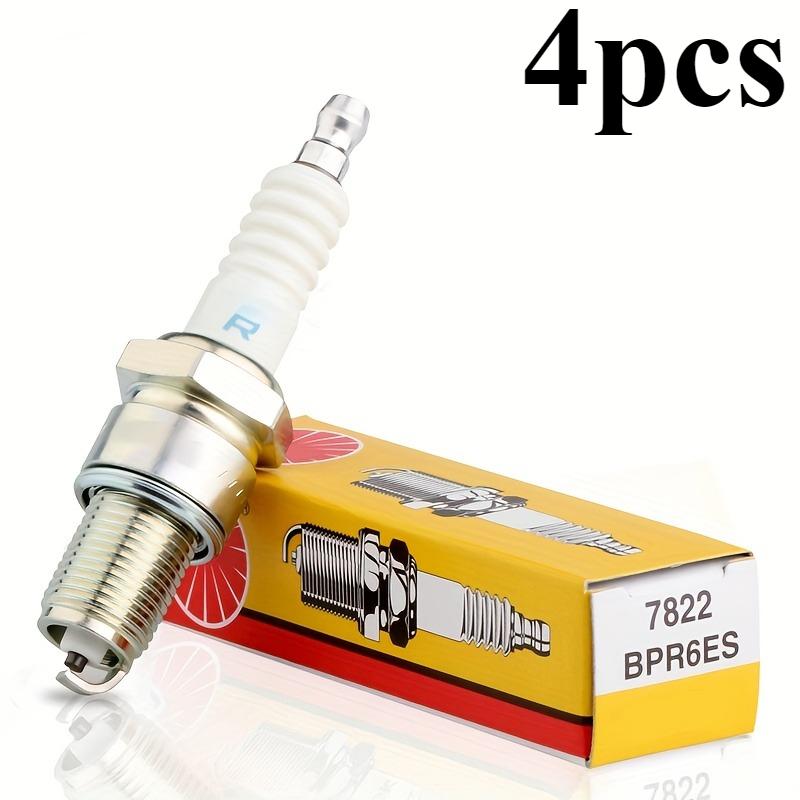 

4/10 шт. Свеча зажигания BPR6ES-7822 – Никелевый сплав NGK Свеча зажигания для замены двигателя Nissan, Changan, мотоцикла и газонокосилки