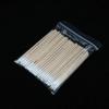 300Pcs Nails Wood Cotton Swab Clean Sticks Nail Polish Remover Art Tools Wooden Cotton Head Manicure Corrector Nail Polish Tool