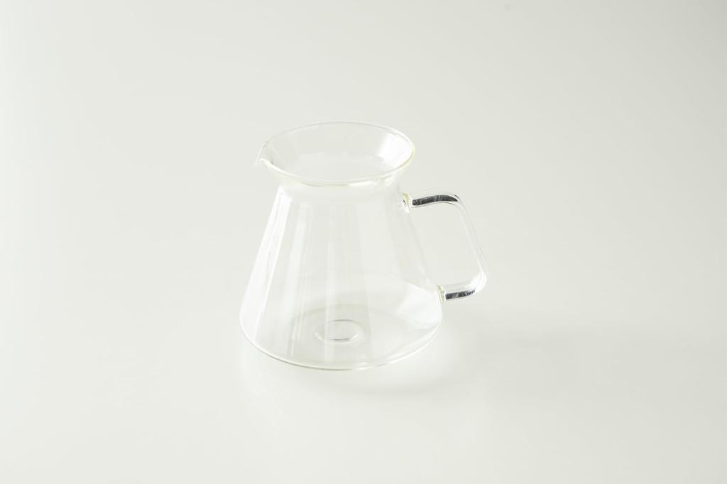 Servitor de cafea ORIGAMI Sticla cu HARIO 710ml (când este plin) SERVER DE CAFEA