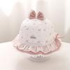 Spring 2026 Baby Girl Lace Bow Sun Hat