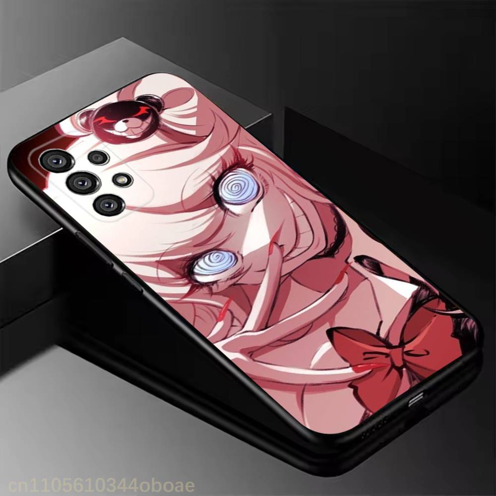 D-Danganronpa Enoshima Junko Phone Case For Samsung Galaxy A13,21s,22,31,32,52,53,71,80,A91 Soft Black Shell