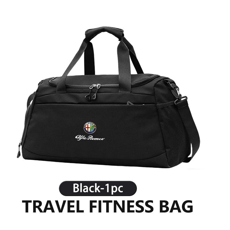 For Alfa Romeo Car Logo Gym Bag Waterproof Outdoor Sports Bag Golf Travel Backpack GT Stelvio F1 Brera Volante Tonale Gloria
