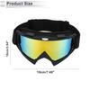 RATCHROLL Motorcycle Goggles, Dustproof, Windproof, Wide View, UV Protection, Helmet Compatible, For Outdoor Sports,