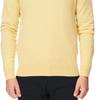 Polo Ralph Lauren Embroidered V-Neck Long Sleeve Knit Sweater Men Sweater Yellow MNPOSWE16820295-700