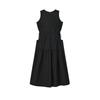 FILA Original Simple Comfortable Versatile Sleeveless Dress Women dresses Black F11W629304FBK