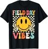 Retro Smiley Field Day Vibes T-shirt