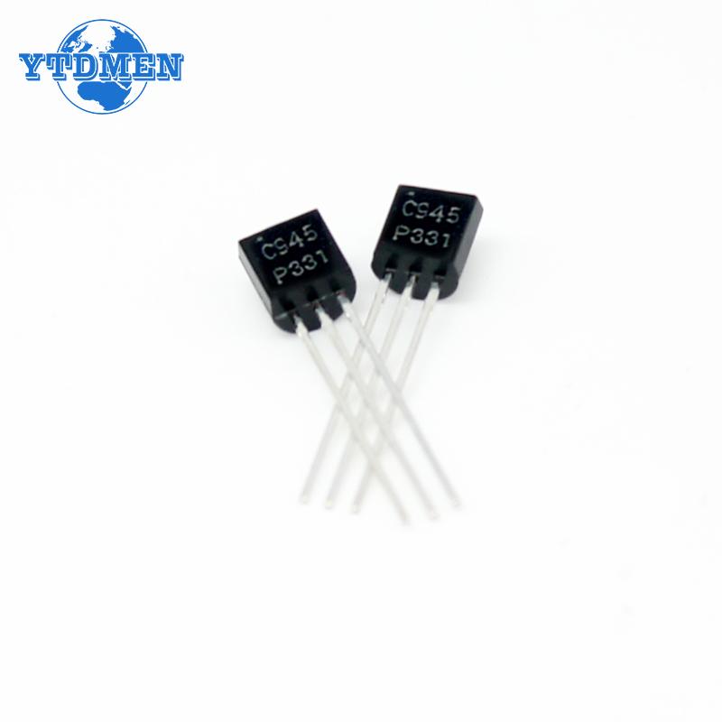 50 Stück C945 Transistoren TO-92 150mA 50V NPN Siliziumtransistoren Audiofrequenz-Verstärker Triode