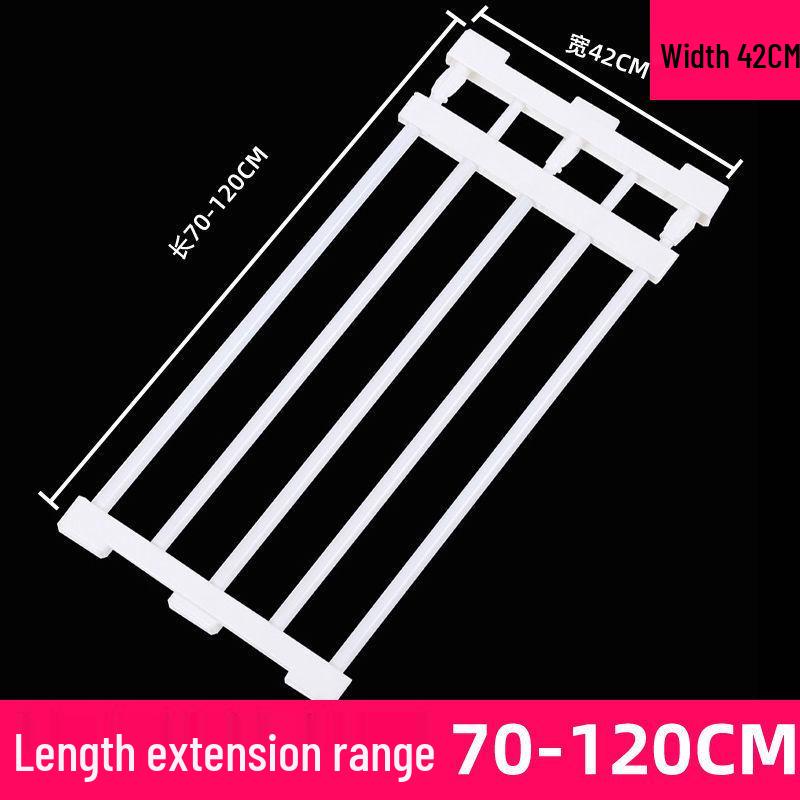 Indoor Pet Barrier: Removable No-Drill Dog Gate for Stairs & Balconies