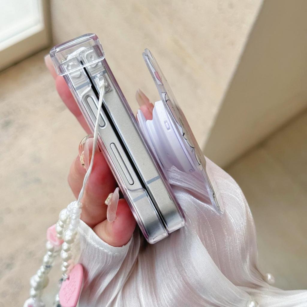 Aristocats Foldable Z Flip Phone Case - Drop-Proof, Creative Women's Design for Z Flip 6/7