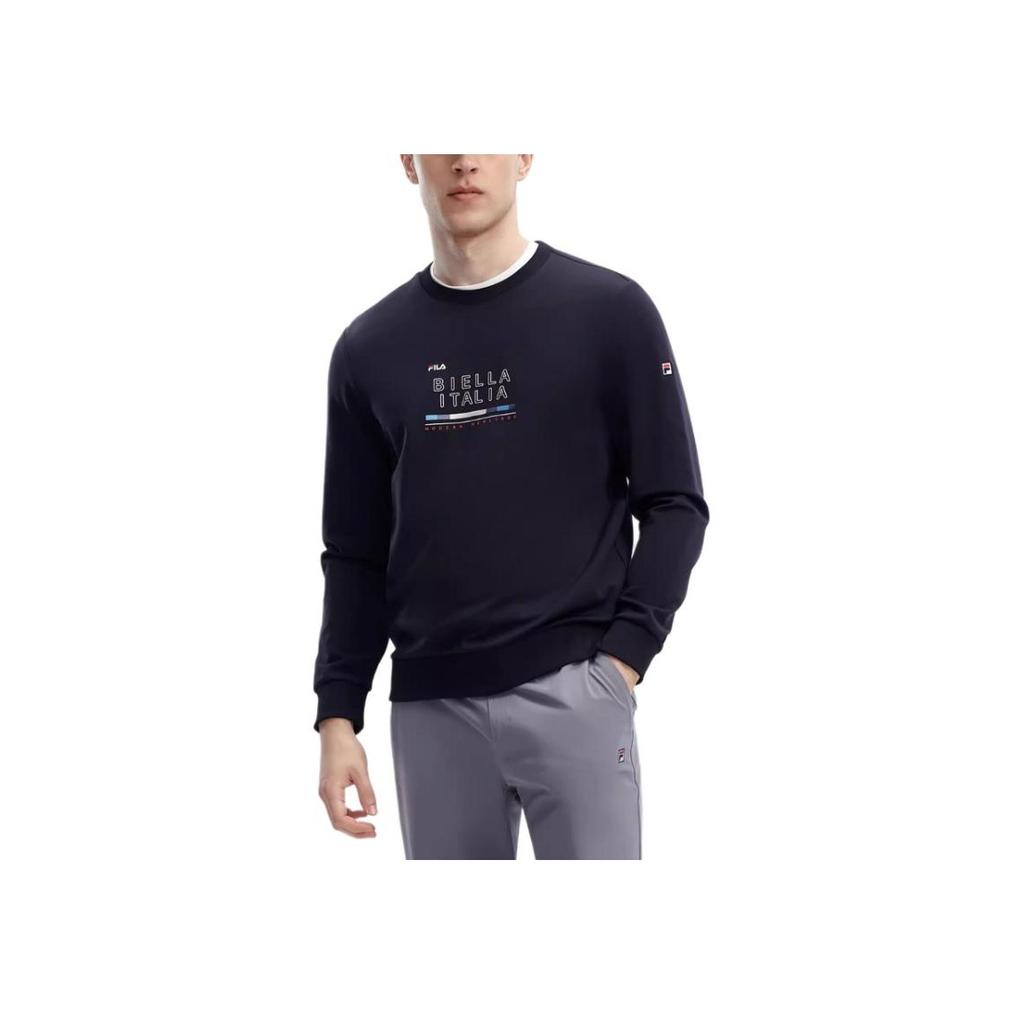 New FILA Sweatshirt Men's Legend Blue F11M411211F-NV