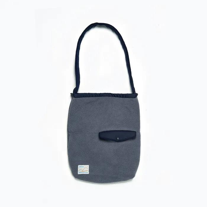 FLEECE SMALL BAG (GRAY)