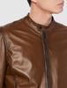 Tagliatore Leather Light Size 46 STANLEY/A-ASE21-02 Men's Jacket, Brown,