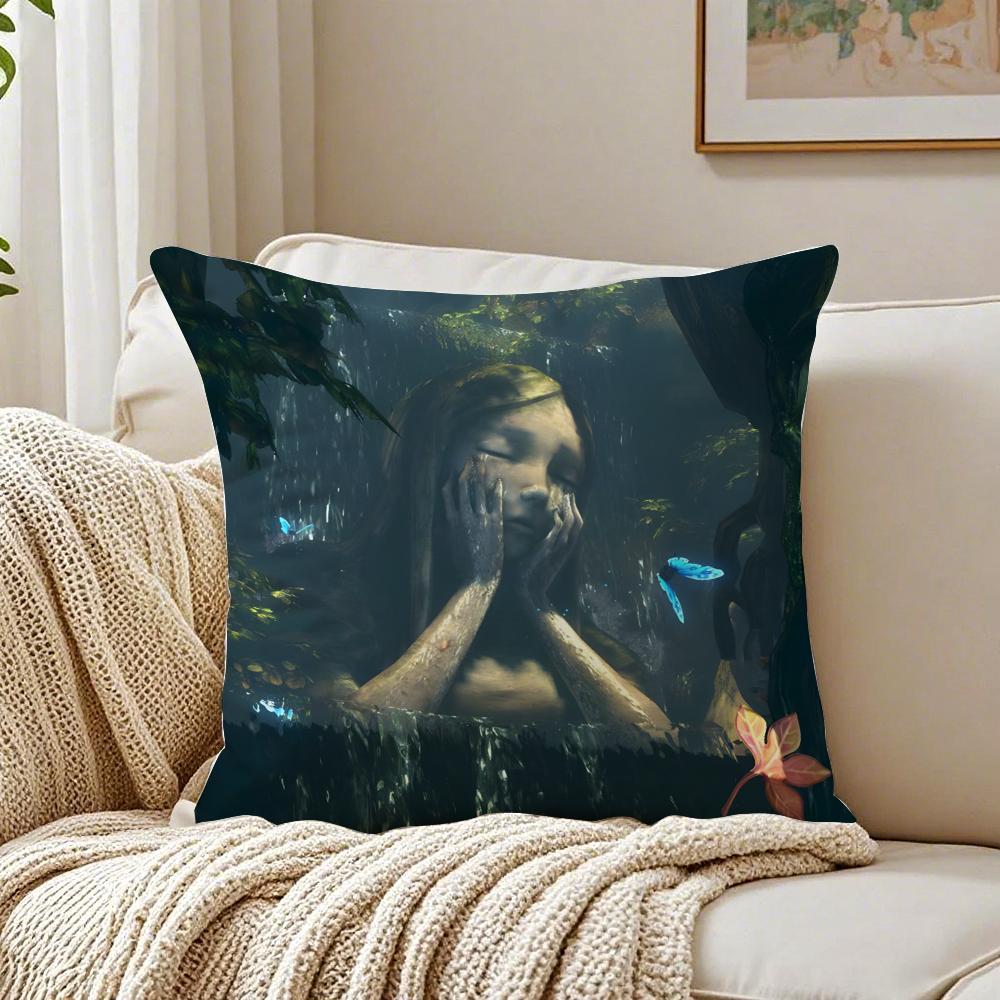 

Dark American Game AAlice Madness Returns Cushion Cover Pillowcase Antidustmite living Room Sofa Decor Cushion Room 30X30cm