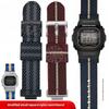 Curea din Nailon de 16mm pentru Casio DW5600 GWM5610 GA110 GA2100 GA-700 Ceasuri Sport de Exterior pentru Bărbați Bandă Adaptor Metalic Modificat Accesorii