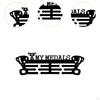 Medal Hanger Display Rack Wall Mounted Multipurpose Medals Organizer Metal Awards for Medalist