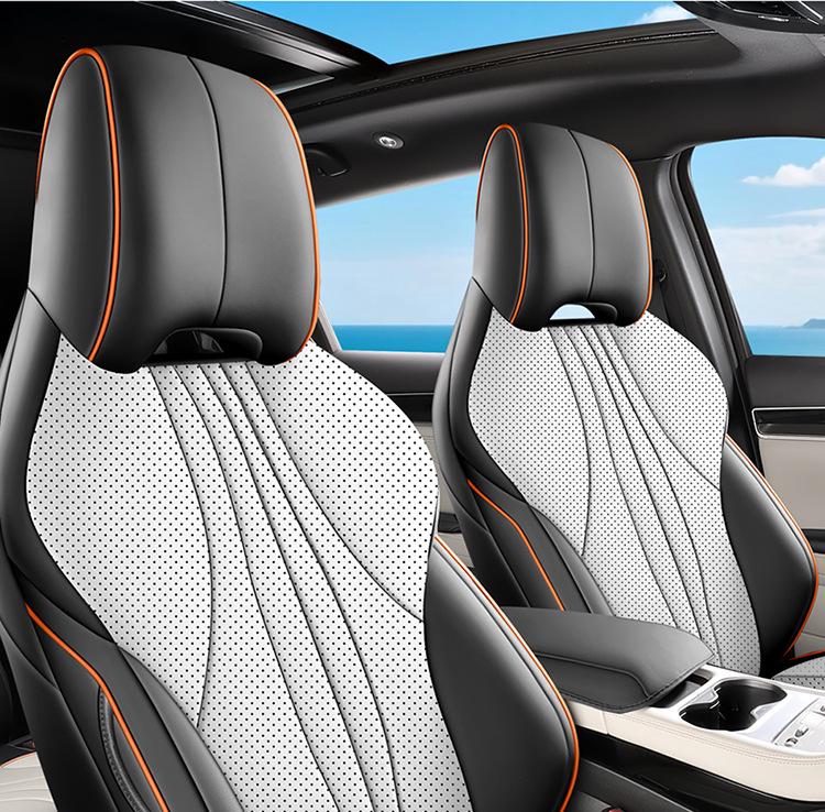 All-Season Full Surround Seat Cover for BYD Song Plus/DMI Five-Seater Car Cushion