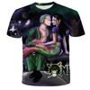 Cool Karate Cat Graphic Short Sleeve T-Shirt, Unique Casual Tee