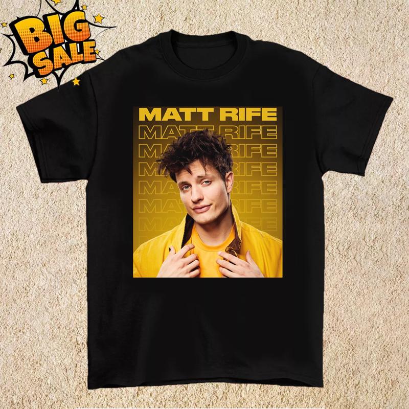 Matt Rife Tour 2025 Comedian T Shirt Full Size S 5XL ET1158