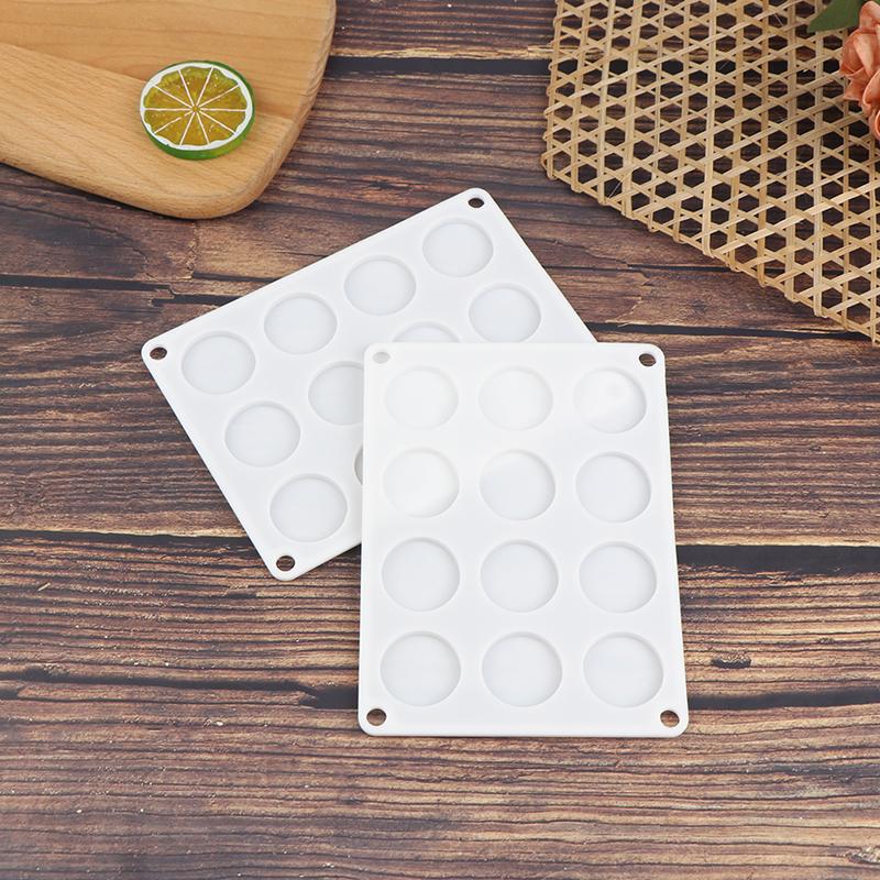 1Pc Wax Seal Stamp Silicone Mold Mat With 12-Cavity Mould Pad For Diy Craft