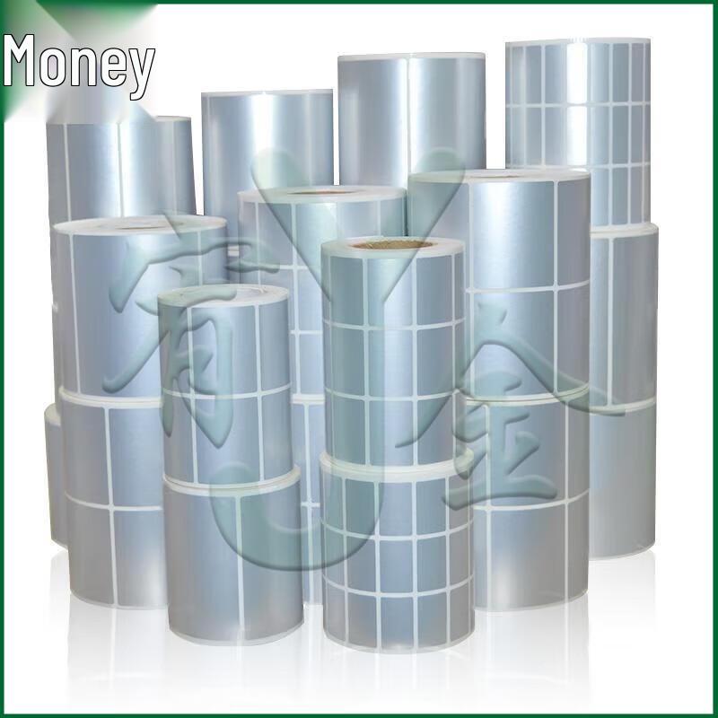Youjin Matte Silver PET Waterproof Blank Labels